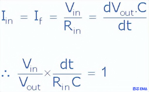 积分放大电路公式