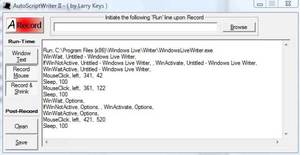 自动热键鼠标记录器