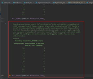 RoundingMode.HALF_EVEN