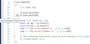 Run to click Run to click